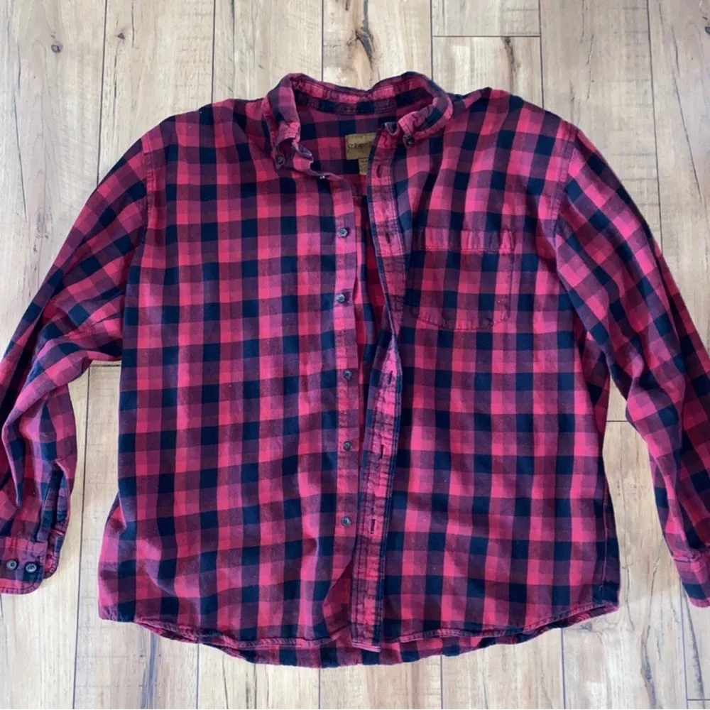 Red and black flannel